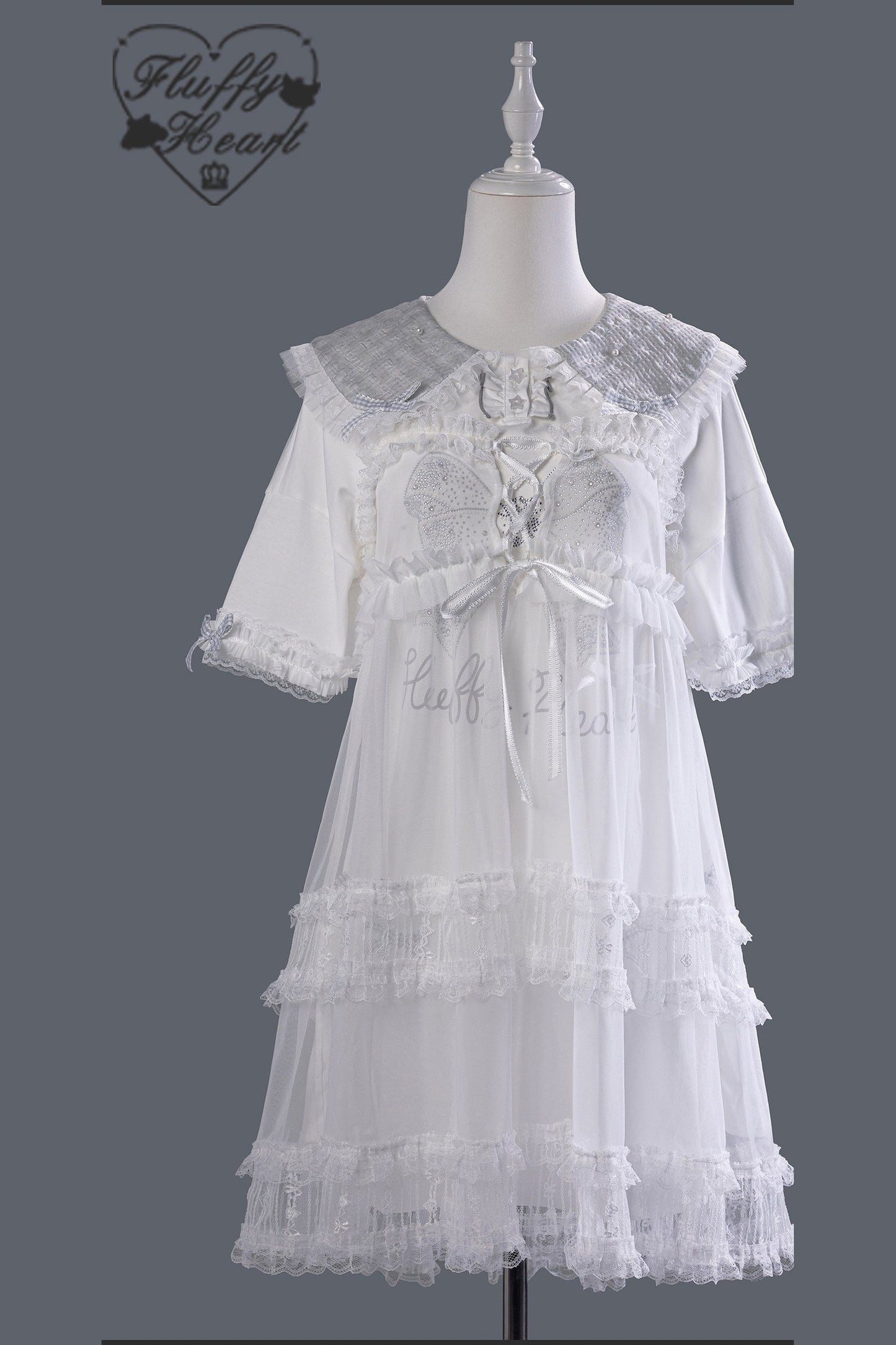 Dolly-Rüschenkleid eines schlafenden Engels