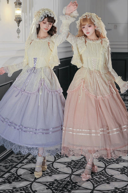 パステルツインプリンセスロリータドレス
