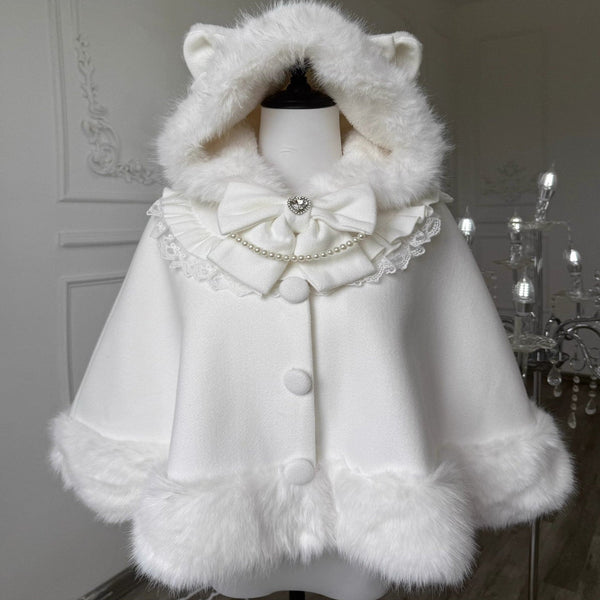 Cat Ear Bow Lolita Cape