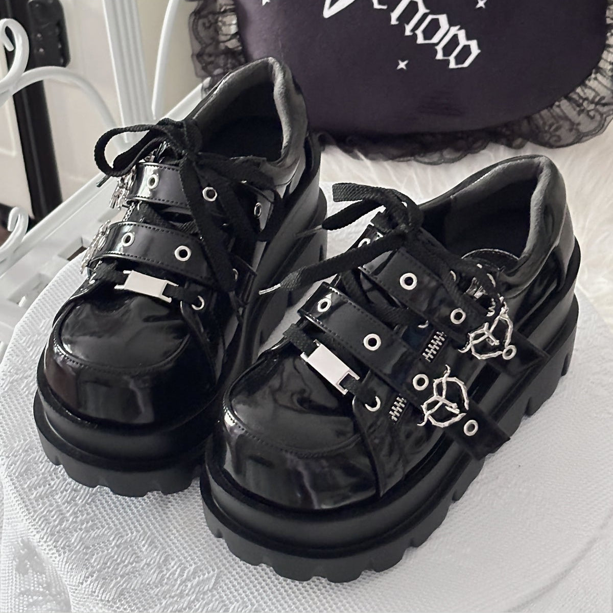Chrome Hearts Platform Shoes