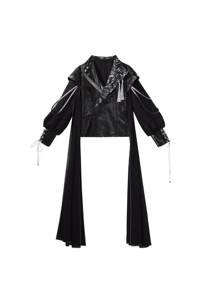 Dragon Improved Hanfu Top and Pants Set