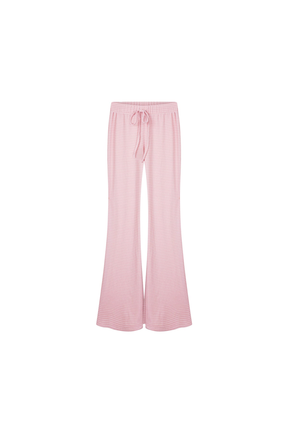 Pink Cardigan White Polka Dot Camisole and Pants 3-Piece Set-Up