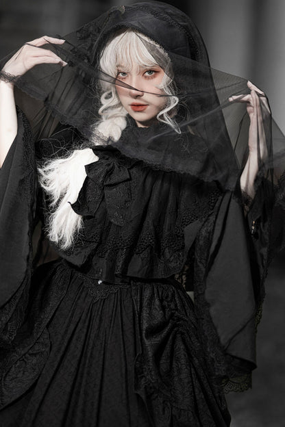 Gothic Embroidered Lolita Dress Set