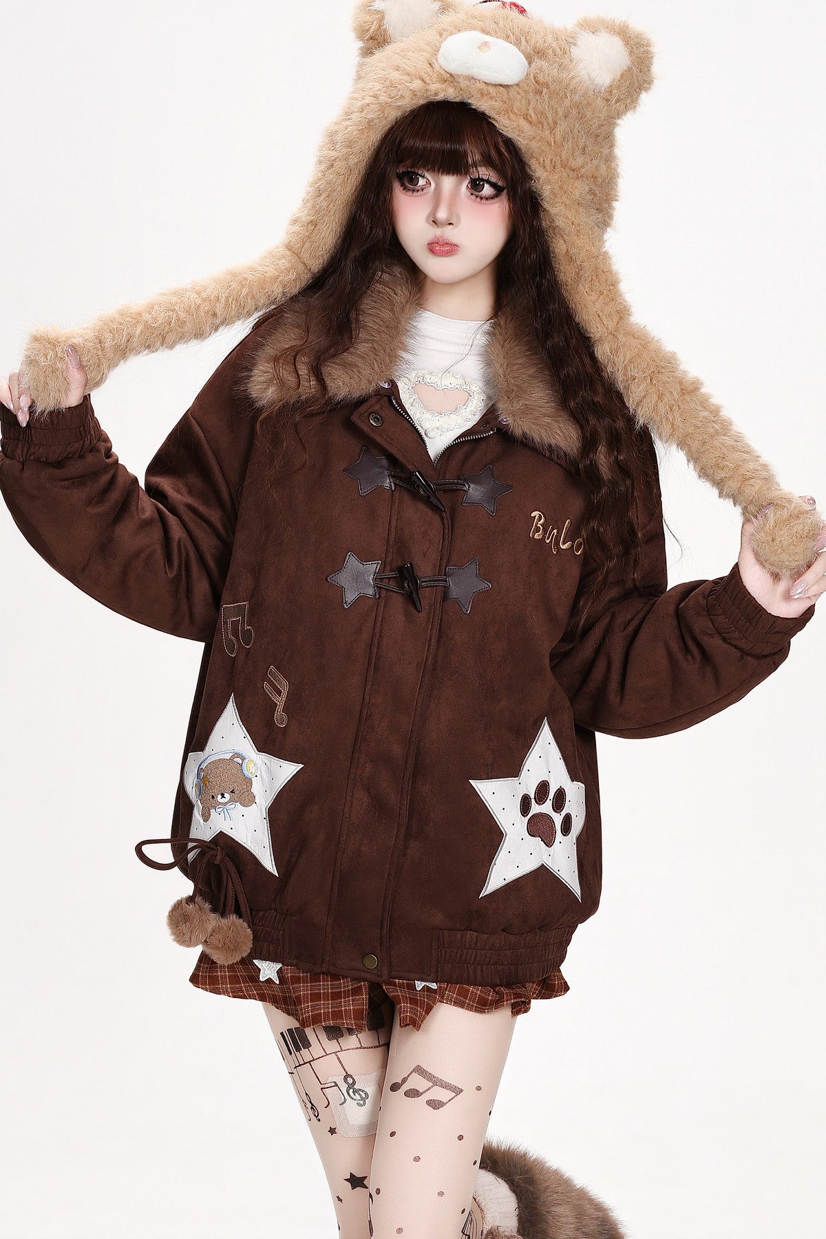 Star Bear Suede Jacket