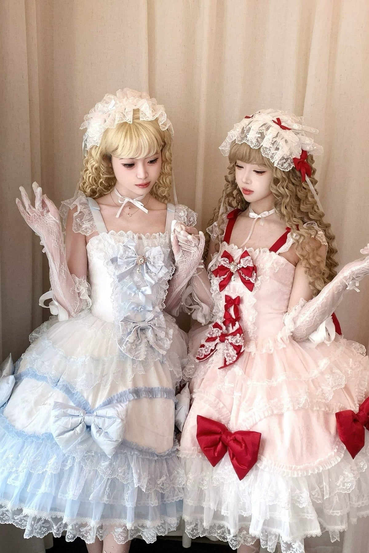 Cotton Candy Ribbon Princess Dress