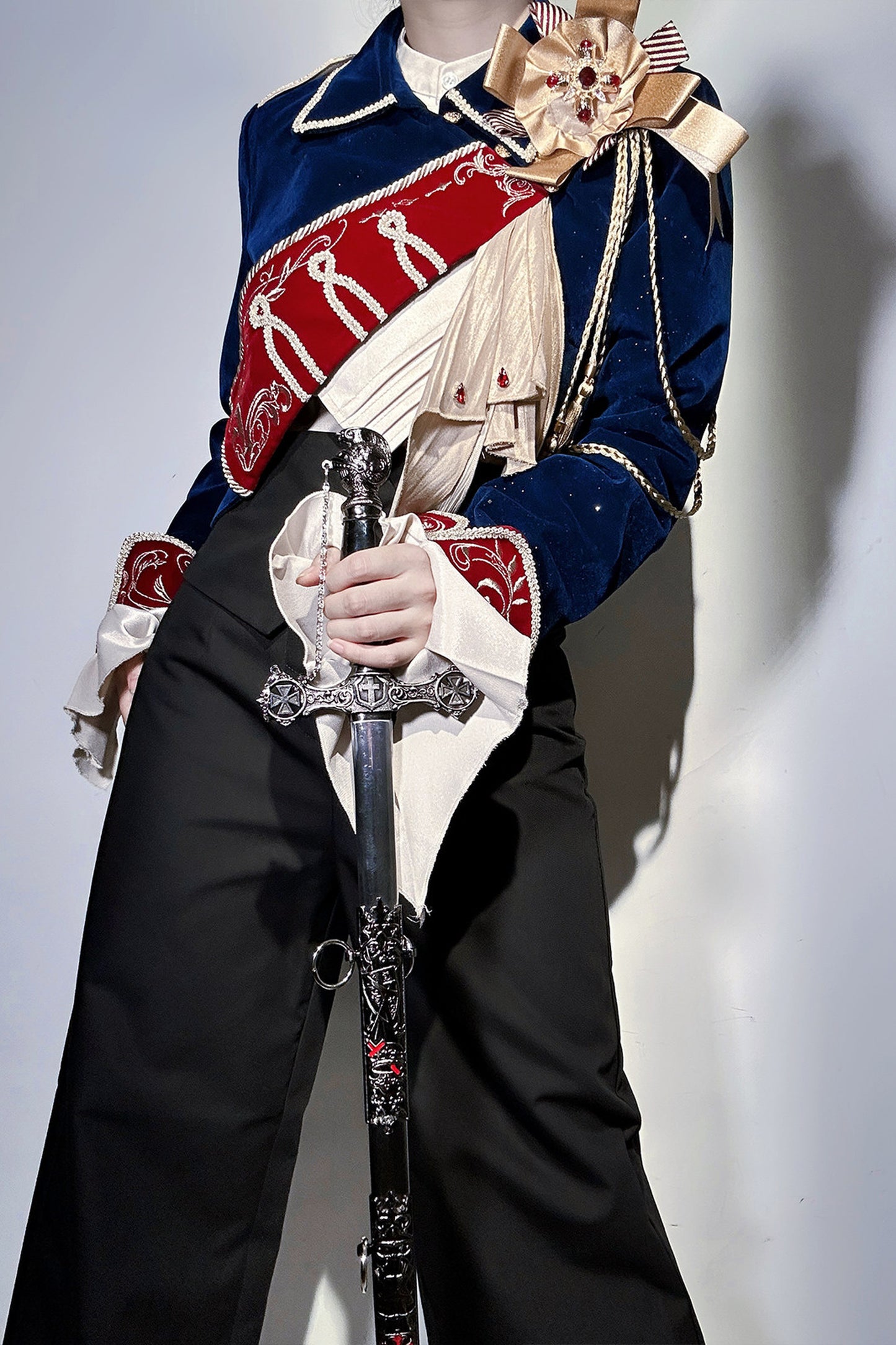 Prinz-Krönungs-Militärmantel-Set