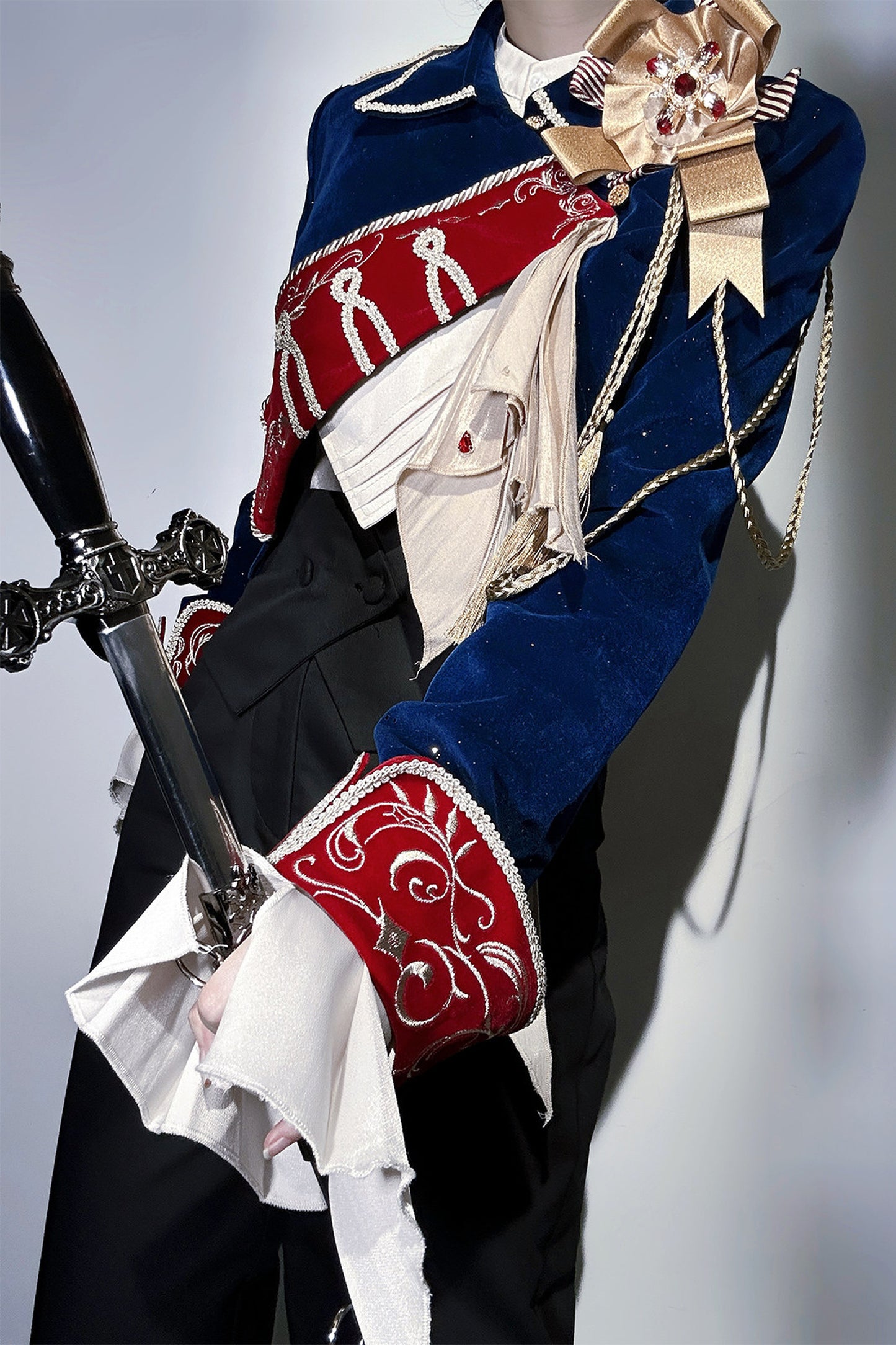 Prinz-Krönungs-Militärmantel-Set