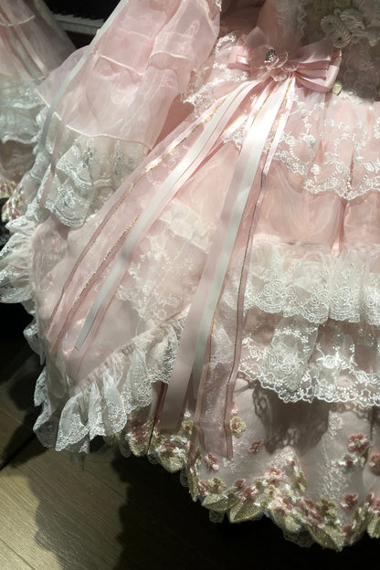 Sugar Blossom Chinese Lolita Dress