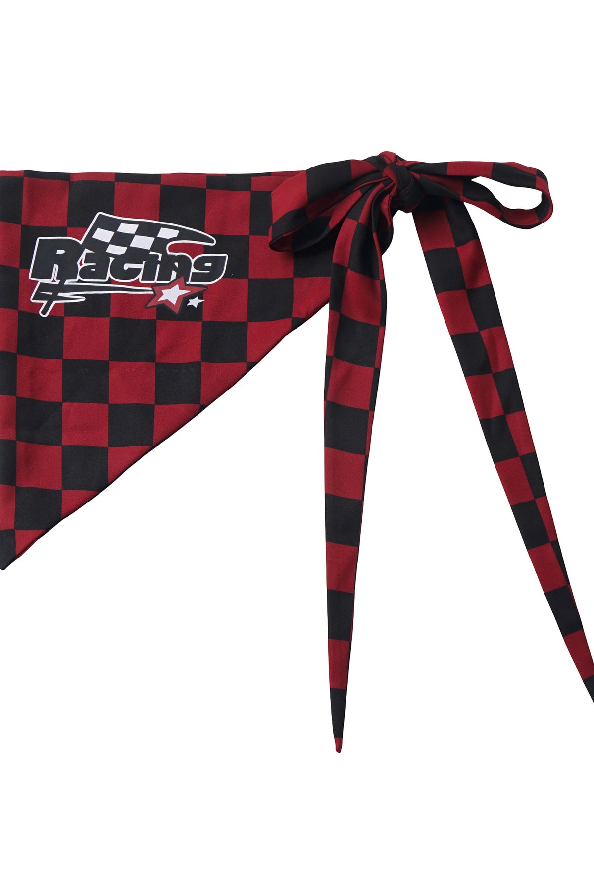 Rote und schwarze Motorradjacke und -hose im Set