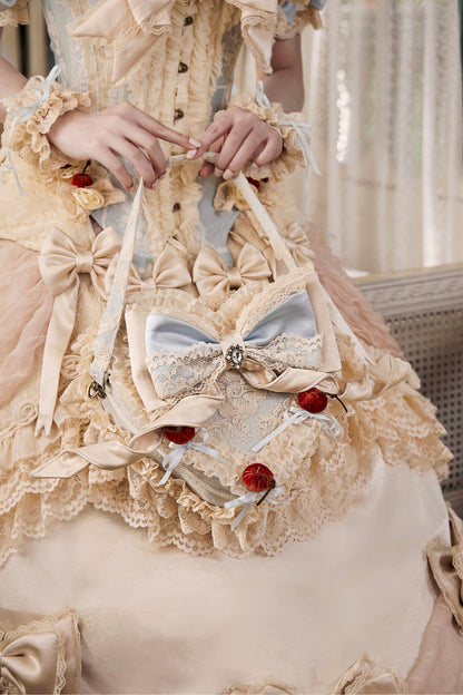Cherry Heart Cake Handbag