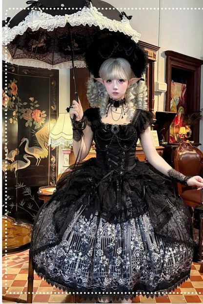 Gothic Dark Style Jsk Dress