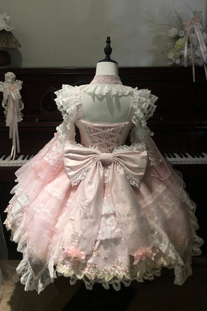 Sugar Blossom Chinese Lolita Dress