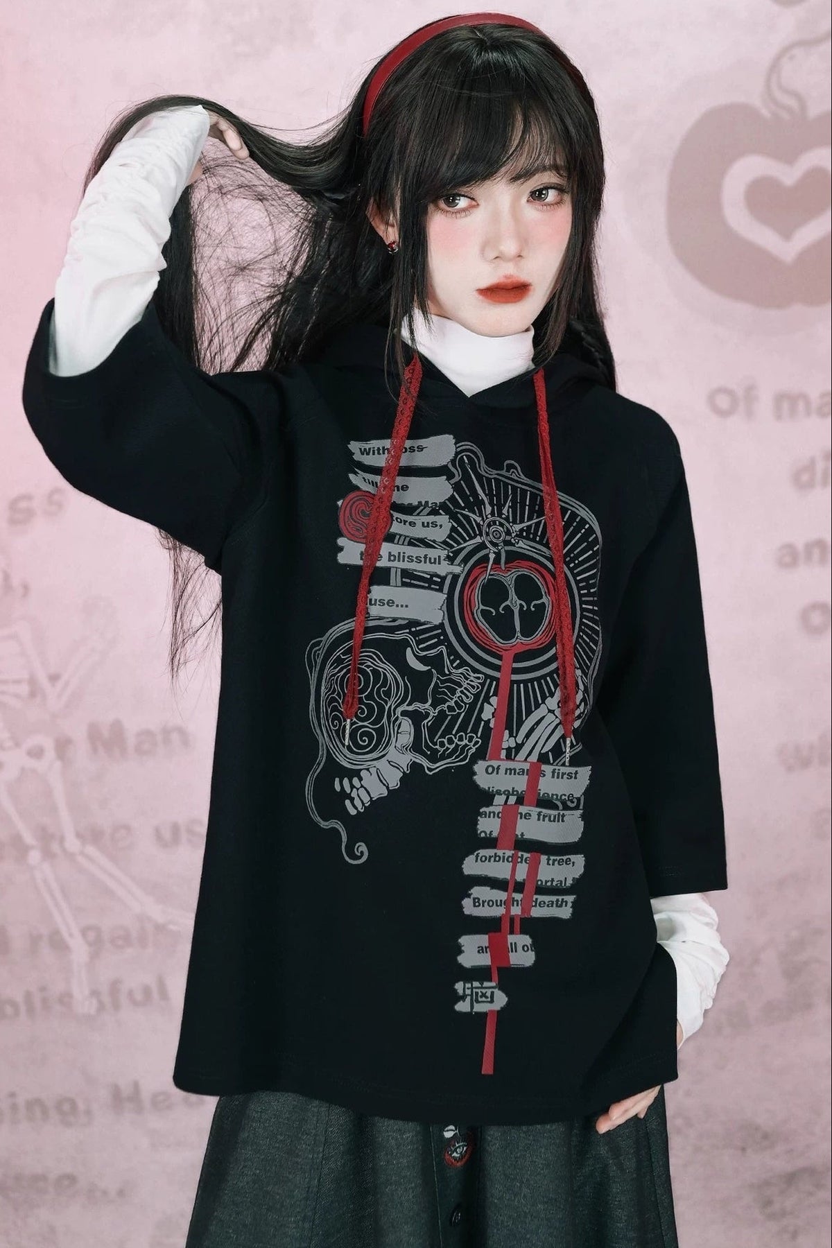 Graphic Hooded Sweatshirt