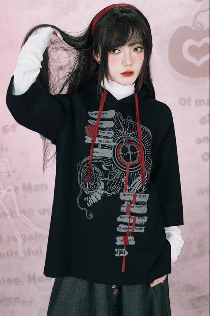 Graphic Hooded Sweatshirt