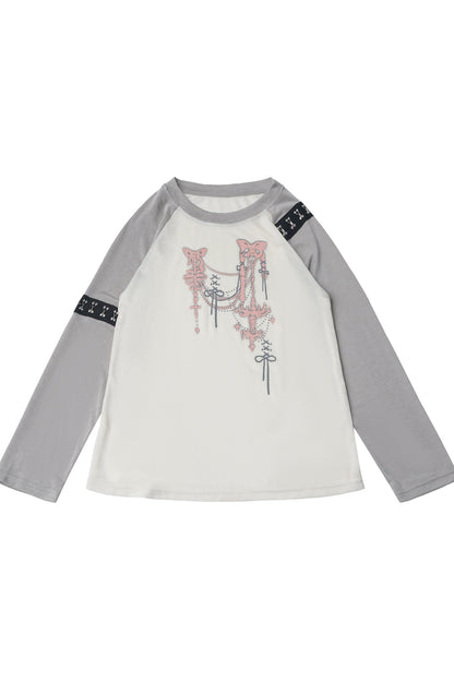 Tie-Dye Printed Sun Protection Cover-Up T-Shirt