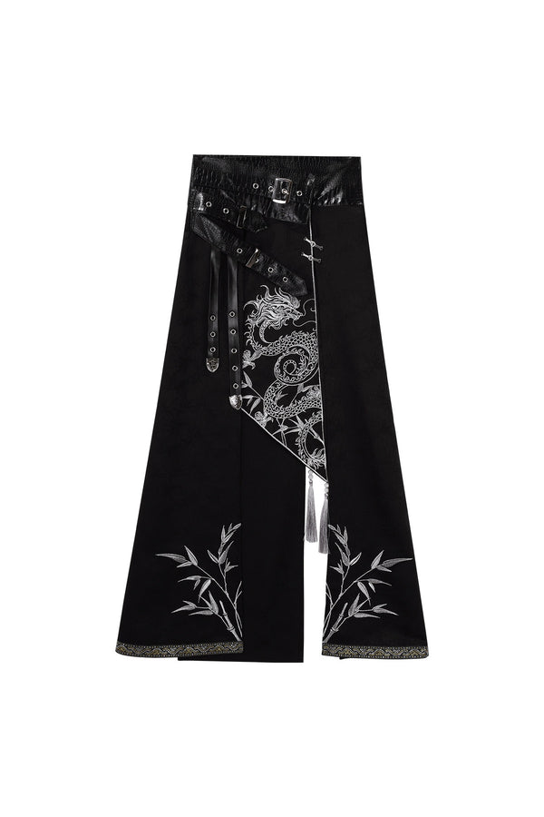 Dragon Improved Hanfu Top and Pants Set