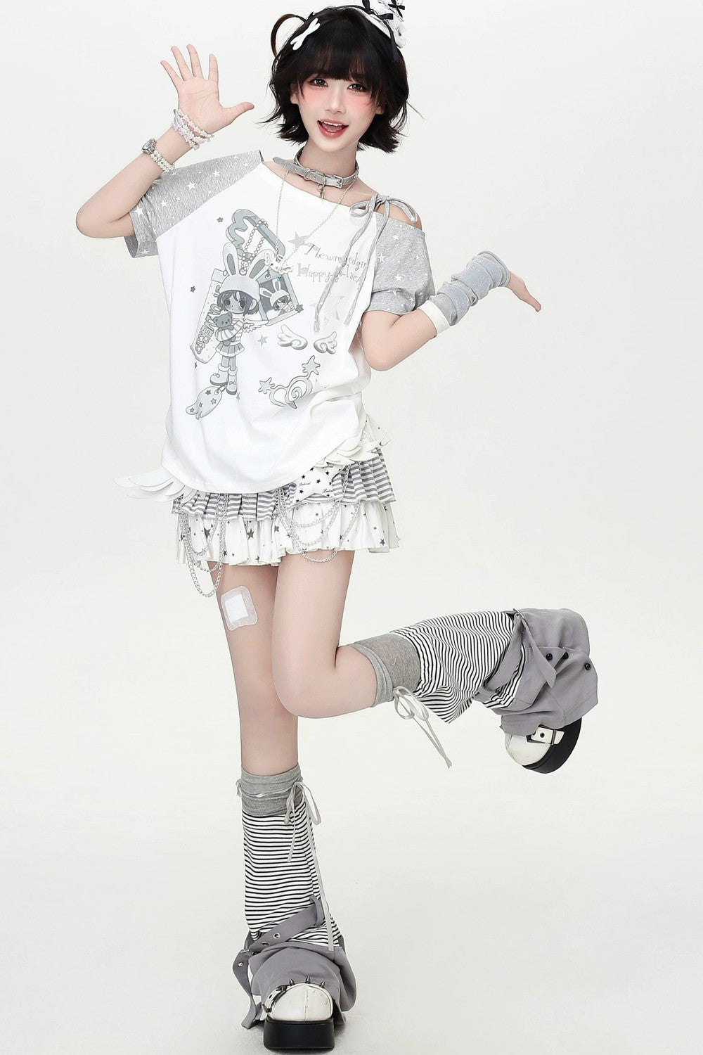 Dreamy-Cute Angel Ribbon Top