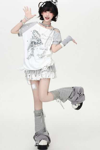 Dreamy-Cute Angel Ribbon Top