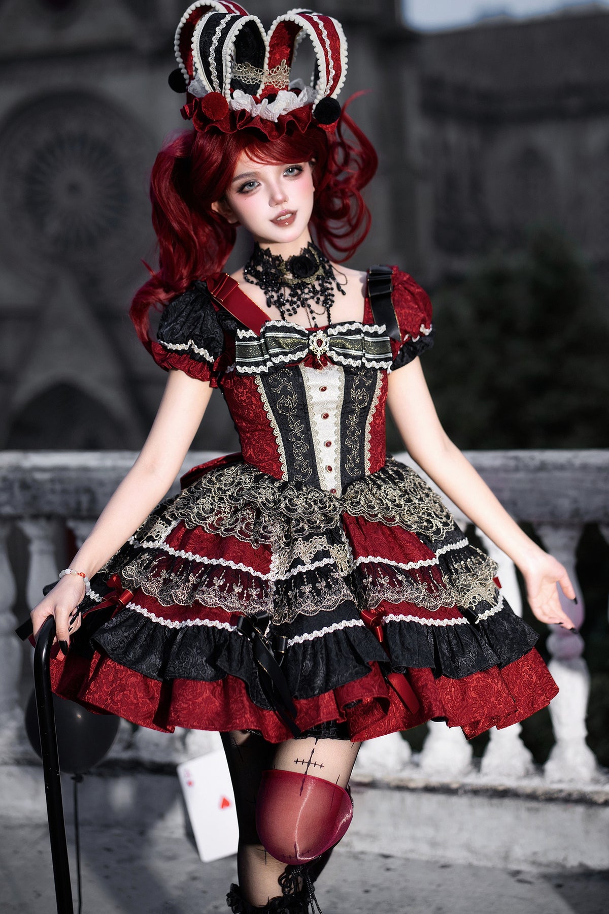 Robe Lolita boîte magique de rêve Reine des cœurs