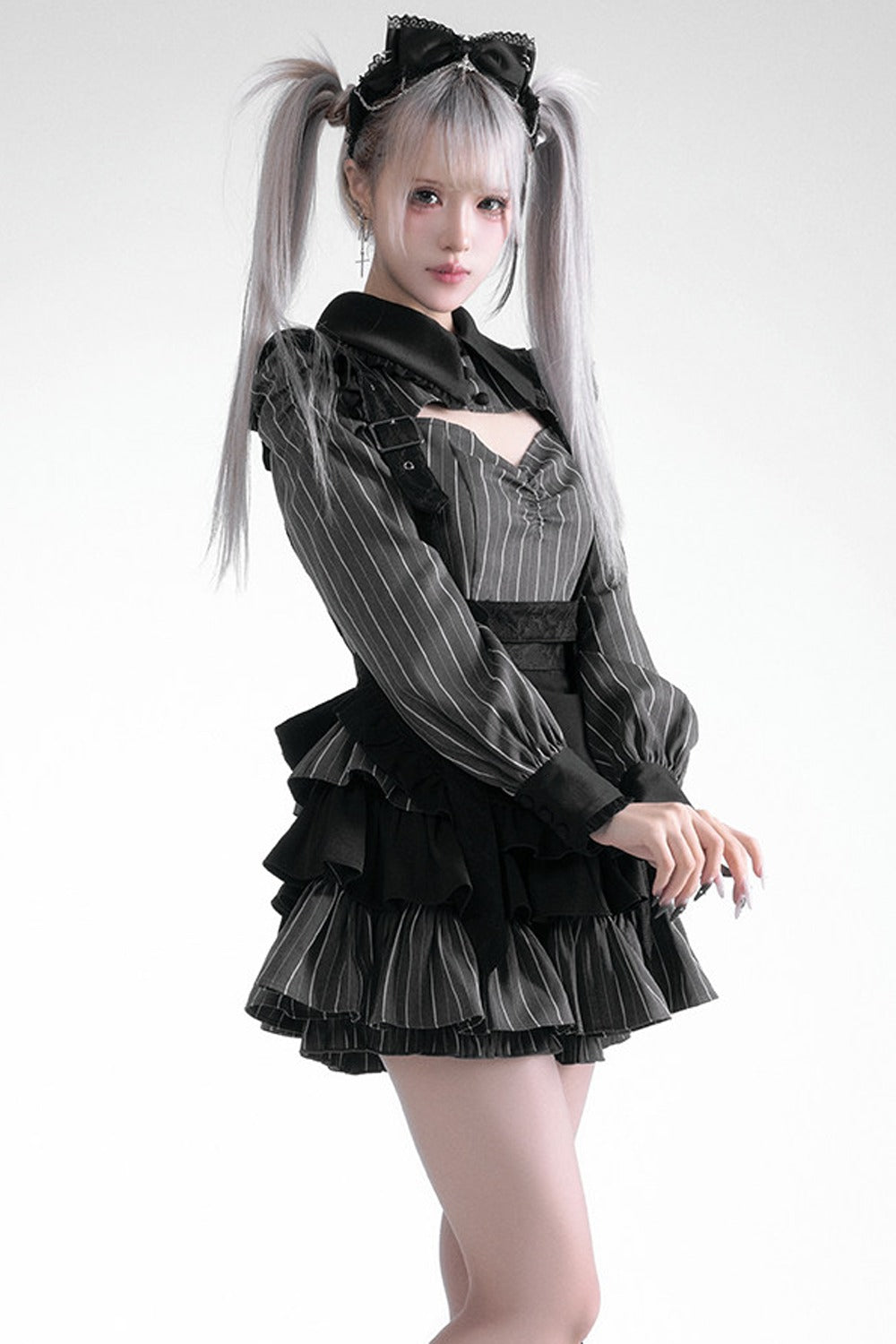 Subculture Dark Top and Shorts Set