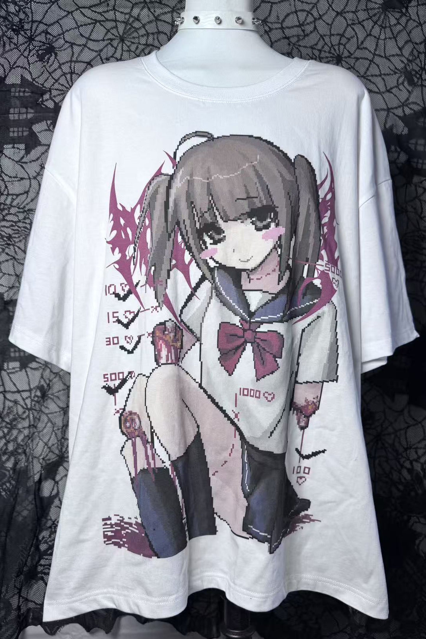 サブカル二次元少女Tシャツ