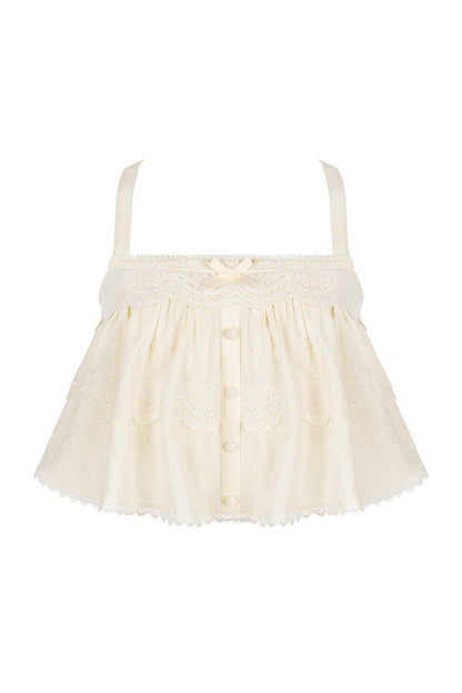 Twin Camisole And Irregular Hem Skirt Set-Up