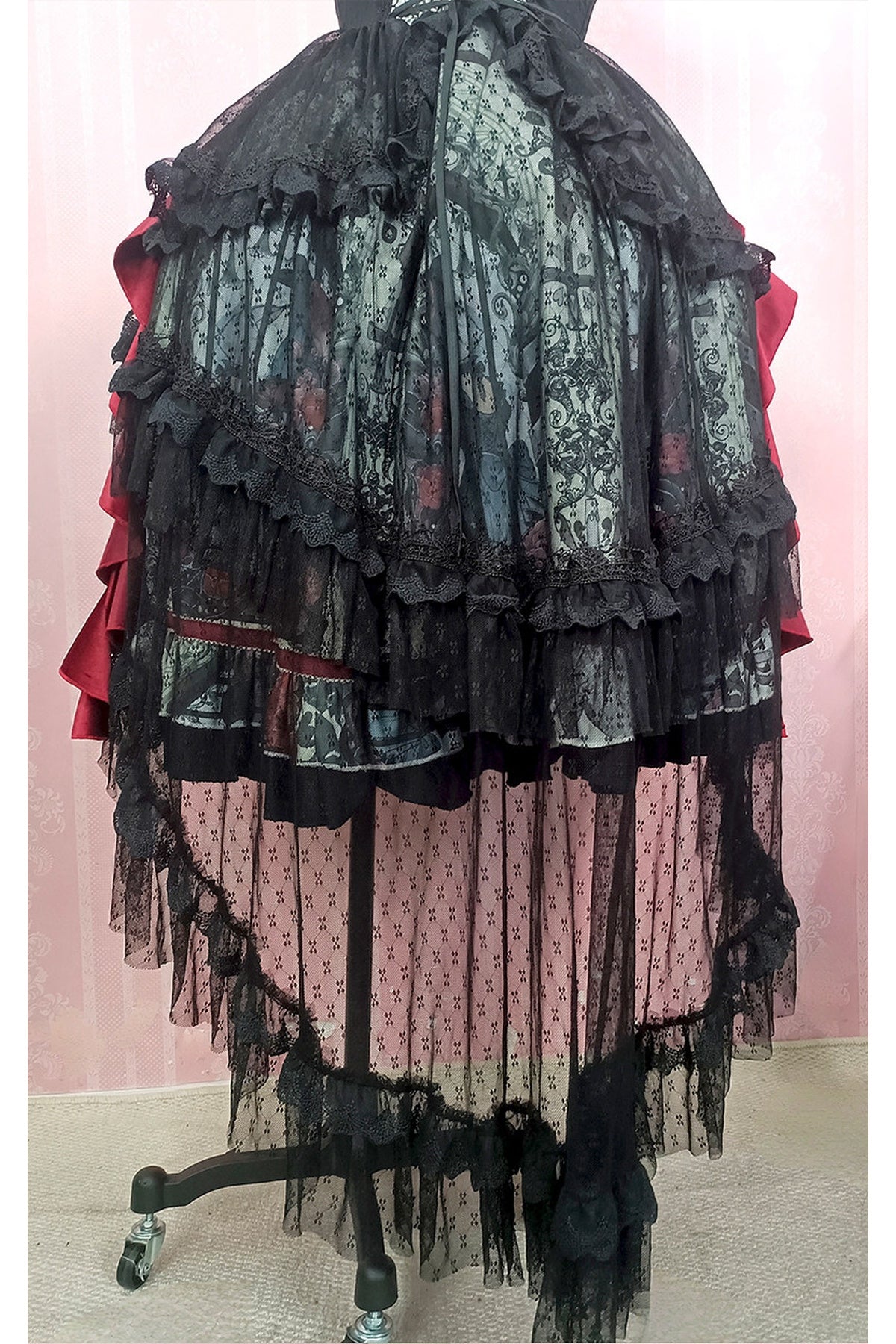 Rose Night Flight Gothic Cape Set