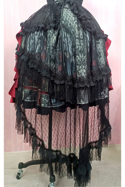 Rose Night Flight Gothic Cape Set