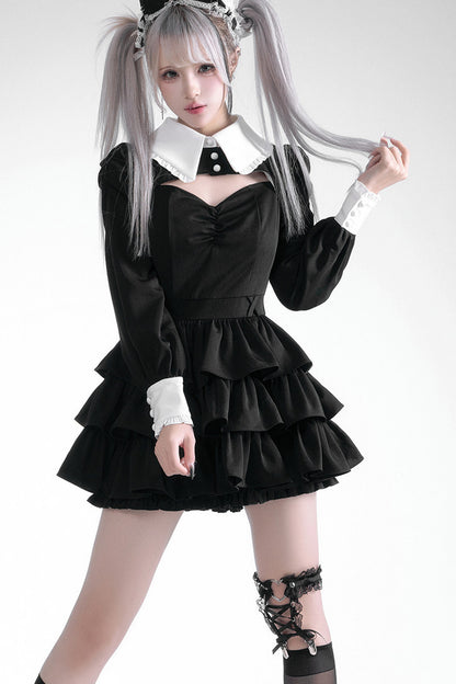 Subculture Dark Top and Shorts Set