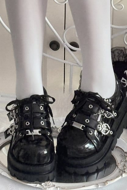 Chrome Hearts Platform Shoes