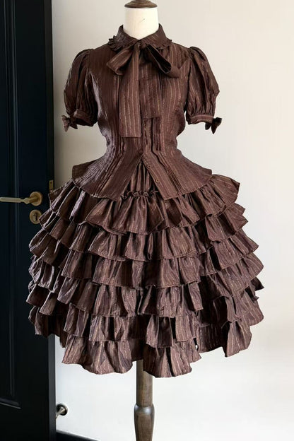 Multi-Layered Ruffle Skirt