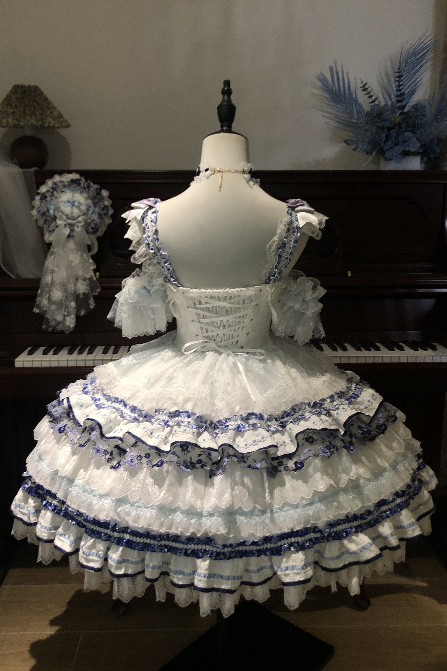 Blue Glaze Lolita Dress+Accessories