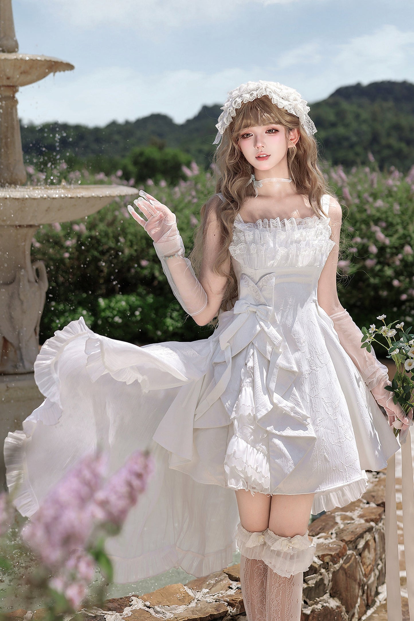 Prinzessin-Lolita-Trägerkleid