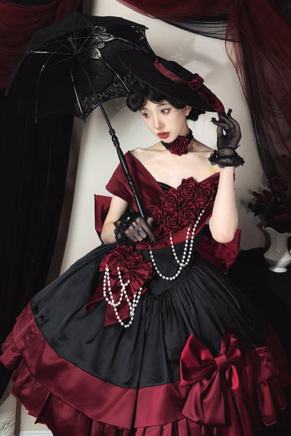 Treasure Box Rose Lolita Dress