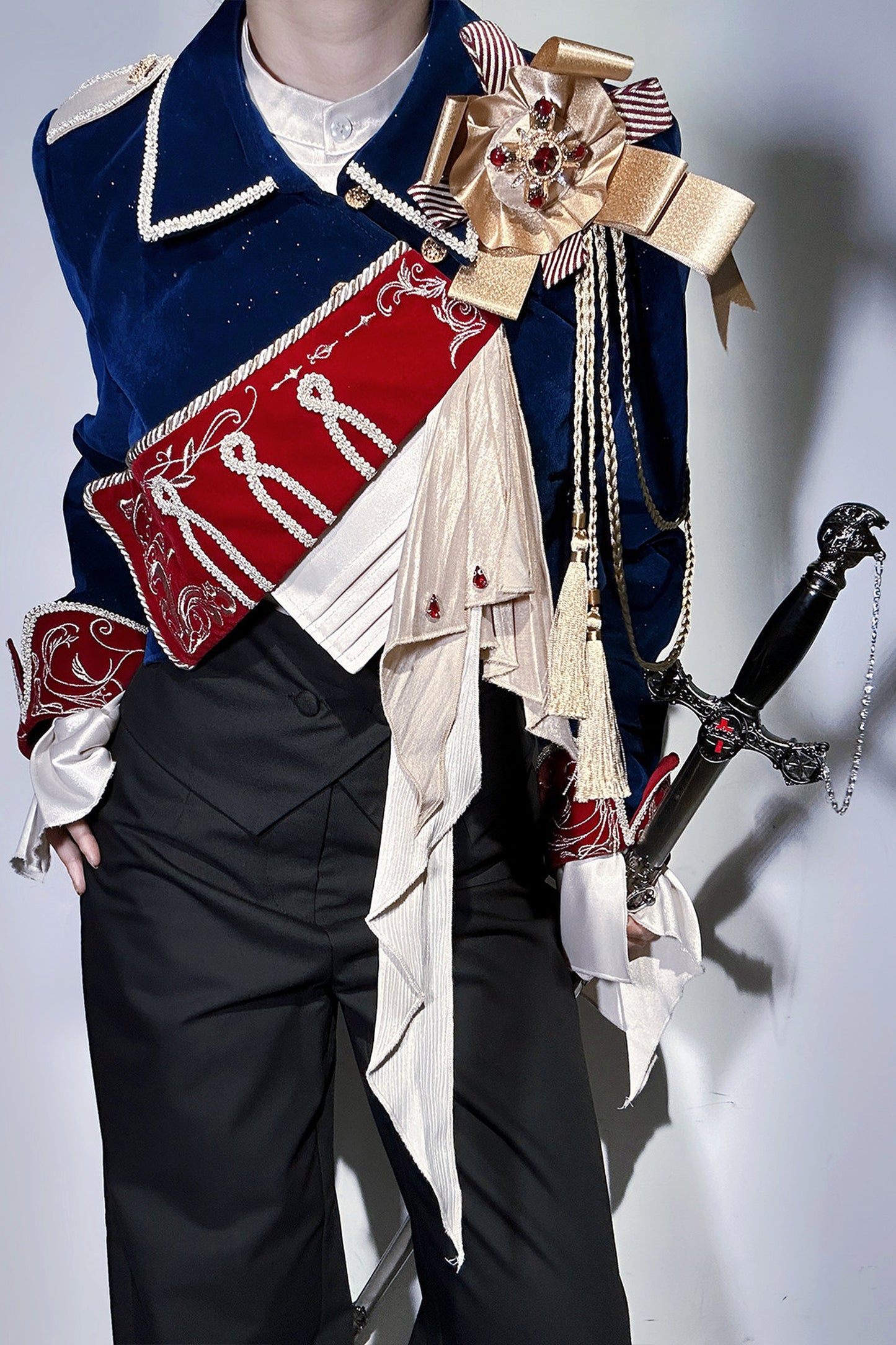 Prinz-Krönungs-Militärmantel-Set