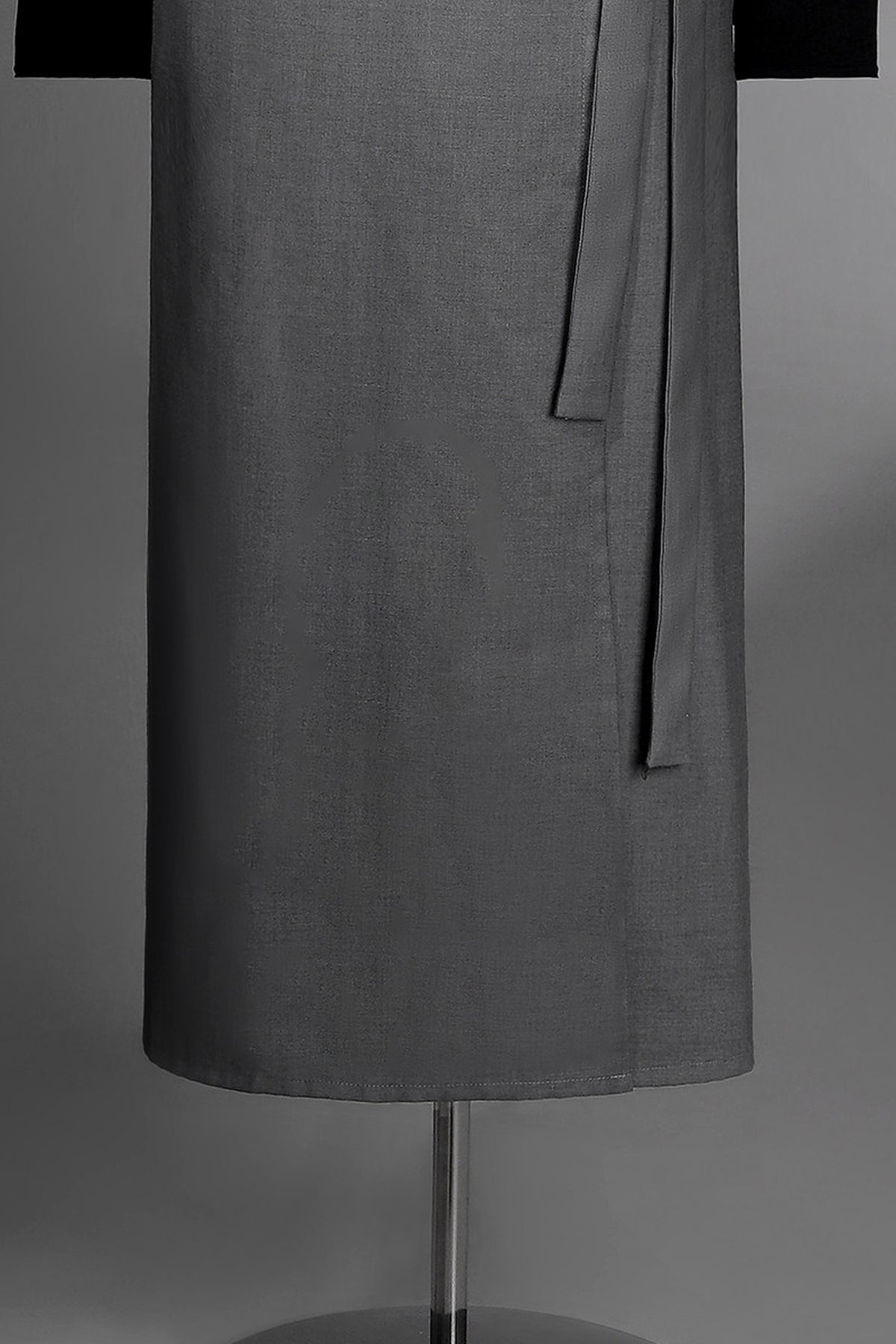 Ensemble jupe et cape en laine de style chinois
