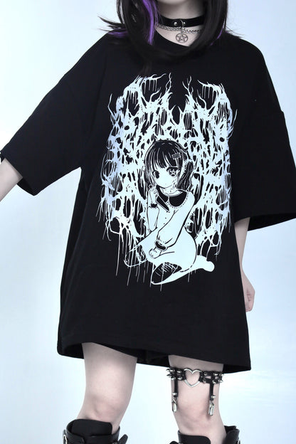 地雷セーラーオーバーTシャツ