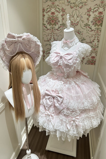 Light Floral Wedding Jsk Dress
