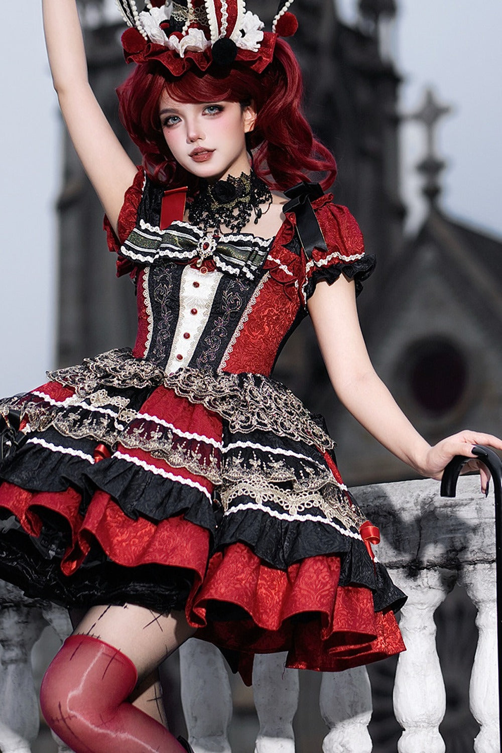 Robe Lolita boîte magique de rêve Reine des cœurs