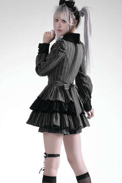 Subculture Dark Top and Shorts Set