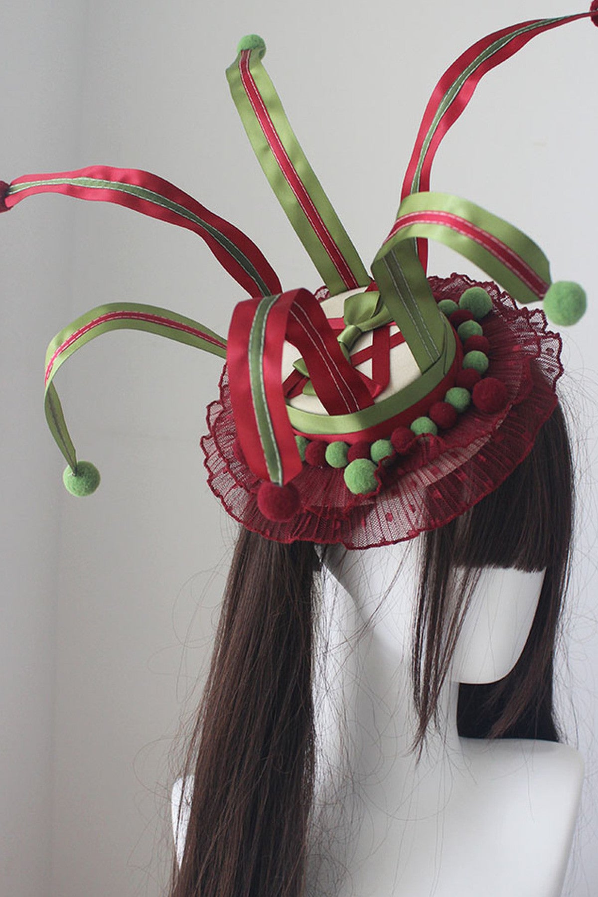 Accessorio per capelli Lolita da circo fatto a mano
