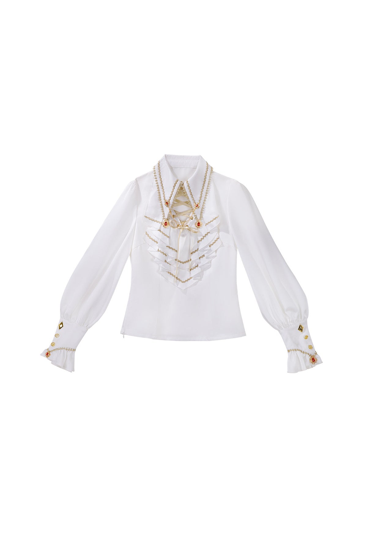 European Court Prince Top Pants Set-Up