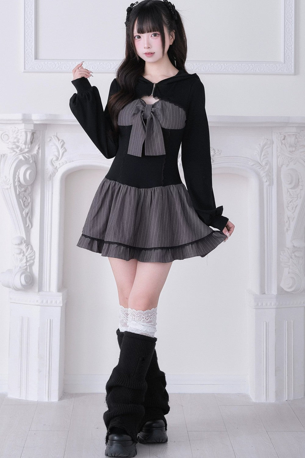 Jirai Kei Subculture One-Piece Dress