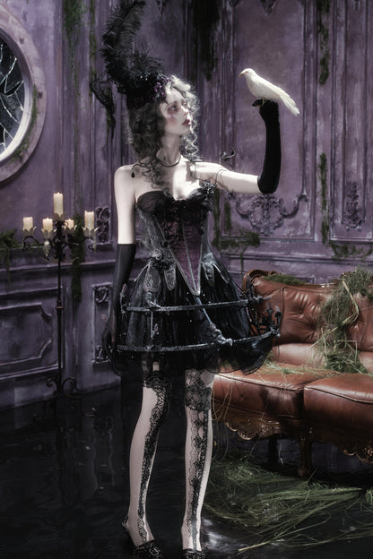 Gothic Soul-Catching Lantern Skirt