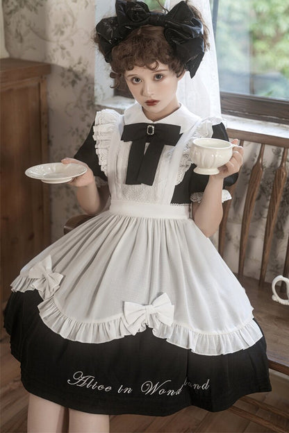 Wonderland Alice Short Sleeve One-Piece Dress