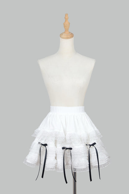 Fluffy Bow Cape and Skirt Set-Up