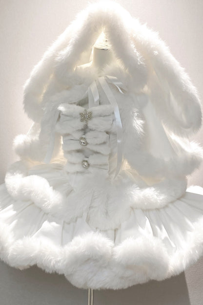 Snow Bunny Princess Dress