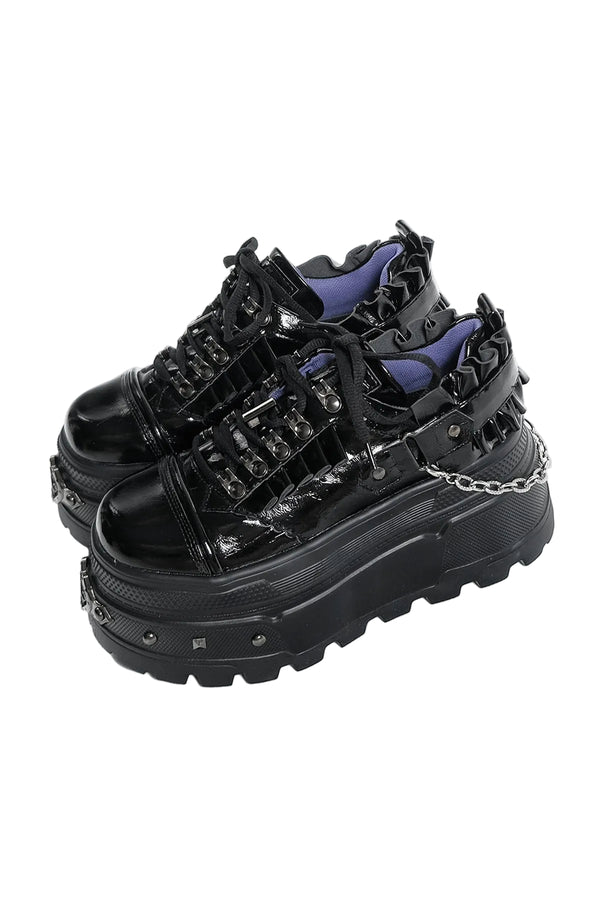 Gothic Subculture Platform Shoes