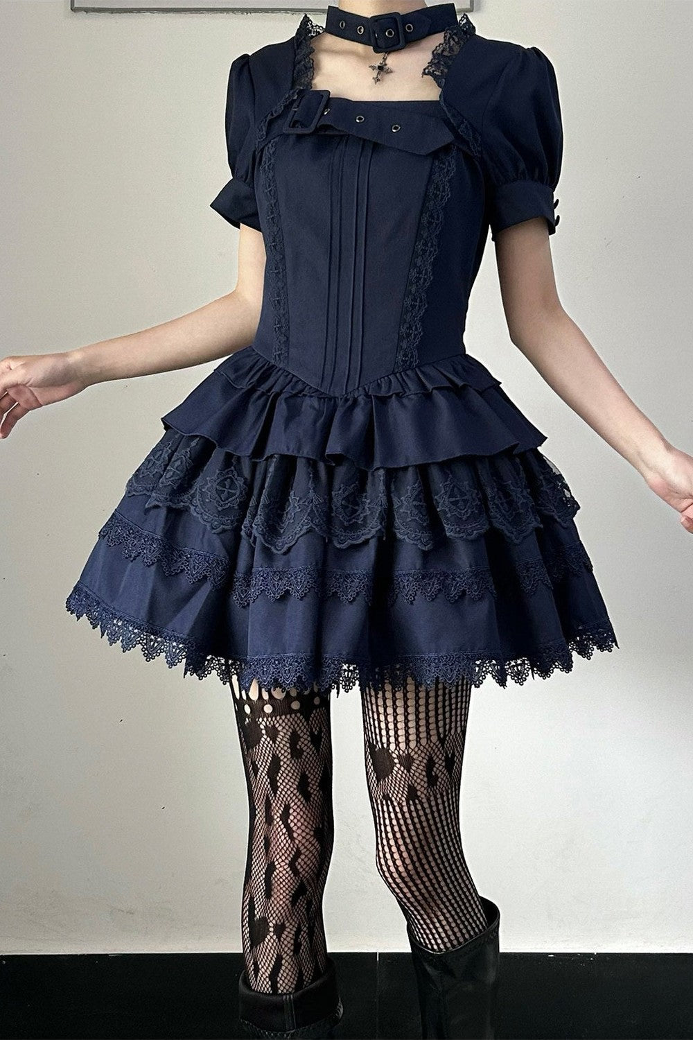 Dark Gothic Maid Lolita Set
