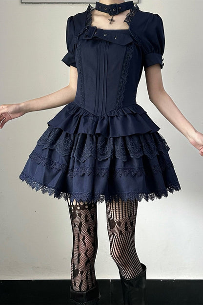 Dark Gothic Maid Lolita Set